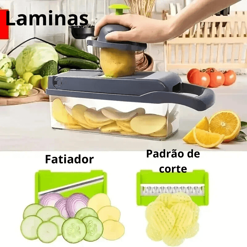 Cortador de legumes de cozinha multifuncional