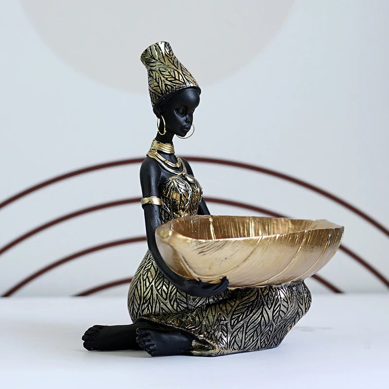 Escultura Feminina Africana