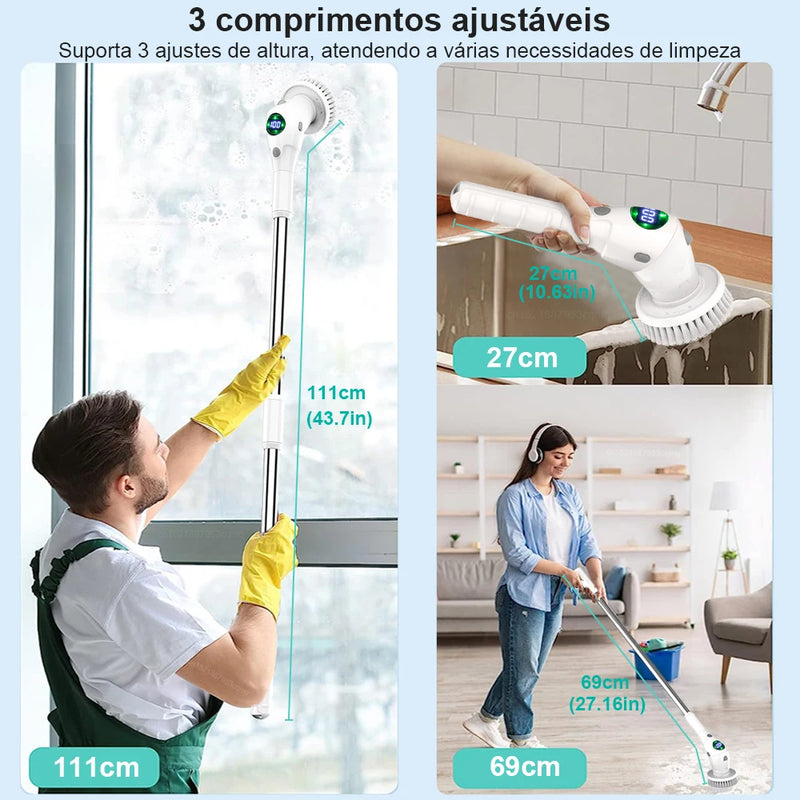 Escova Elétrica Cordless Turbo